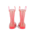 Pink Glitter Rain Boots