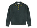 Green Mir Yan Long Sleeve Polo