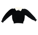 Black Collared Sweater