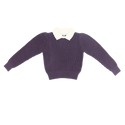 Plum Collared Sweater