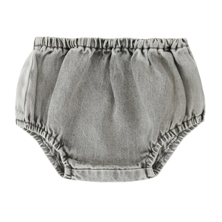 Grey Denim Baby Bloomers