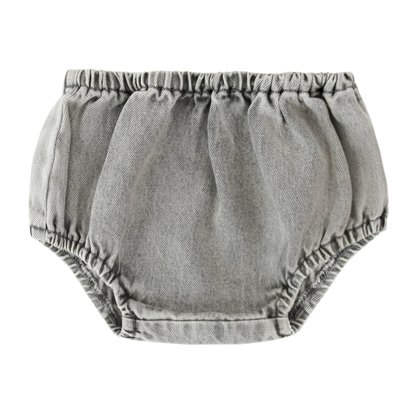 Grey Denim Baby Bloomers