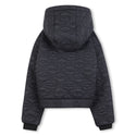 Black Quilted Puffer Jacket