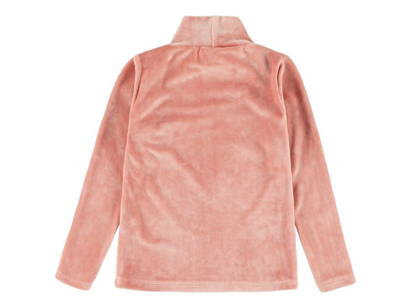 Rose Yvy Velour Turtleneck
