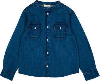Dark Blue Denim Stan Shirt