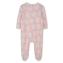 Pink Baby Printed Footies 2 Pc Gift Set