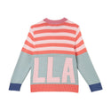 Multicolor Logo and Stripes Sweater