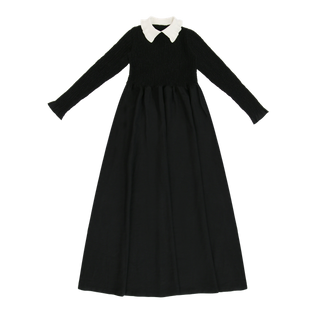Black Collared Maxi Dress