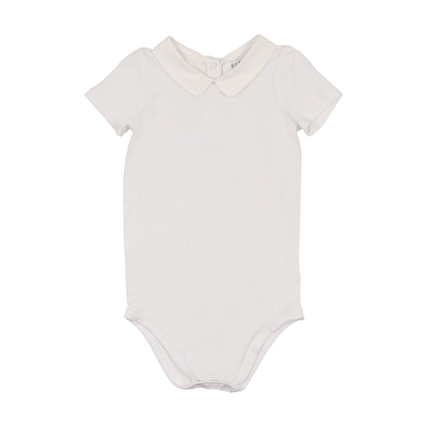 White Modal Peter Pan Onesie