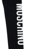Black Text Logo Legging