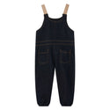 Blue Denim Adjustable Strap Overalls