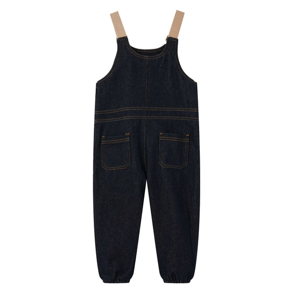 Blue Denim Adjustable Strap Overalls