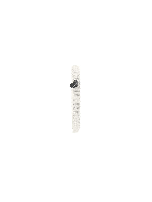 White Beaded Headband