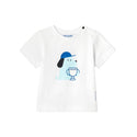 White Baby Fierte Dog Tee