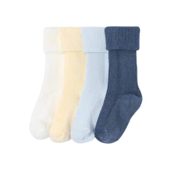 Blue Milan Baby Sock Set