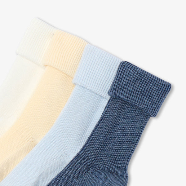 Blue Milan Baby Sock Set