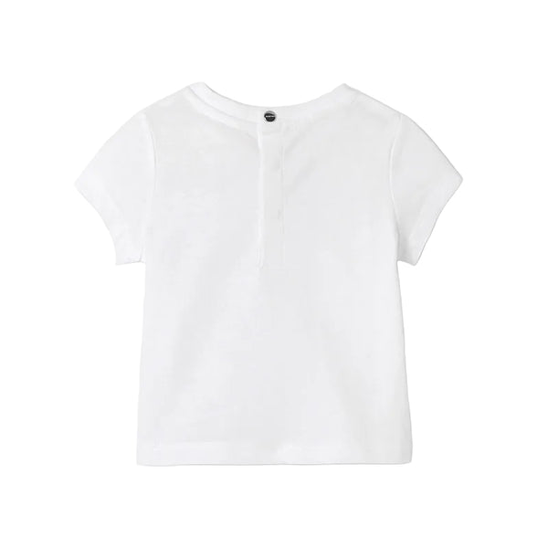 White Baby Lune Birdhouse Tee