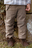 Baby Marled Brown Pant