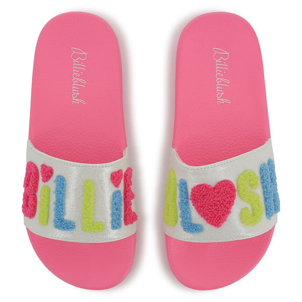 Pink Logo Slides