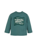Pine Baby Long Sleeves Map Tee