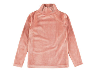Rose Yvy Velour Turtleneck