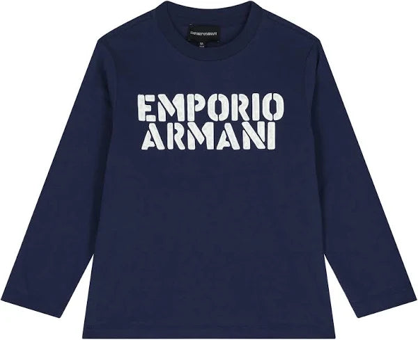 Naval Graphic Logo Long Sleeves Tee