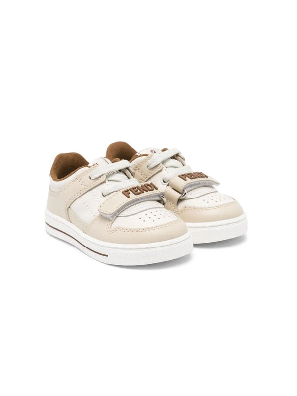 Cream Baby Logo Sneaker