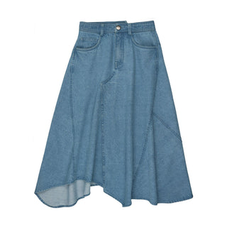 CCB Blue Denim Maxi Skirt