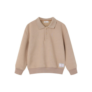 Tan Polo Sweatshirt