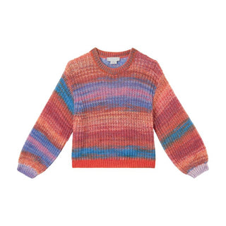 Multicolor Knit Stitch Sweater