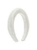 Ivory Satin Luxor Headband