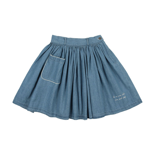 Denim Flair Pocket Skirt