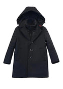 Black Wool Dressy Coat