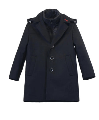 Black Wool Dressy Coat