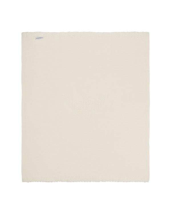 Ivory Knit Blanket