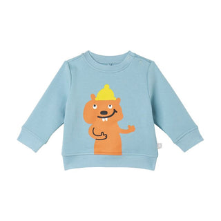 Blue Baby Squirrel Crewneck