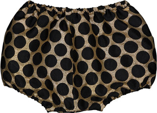 Gold and Black Baby London Bloomer