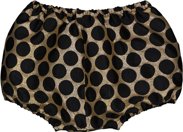 Gold and Black Baby London Bloomer