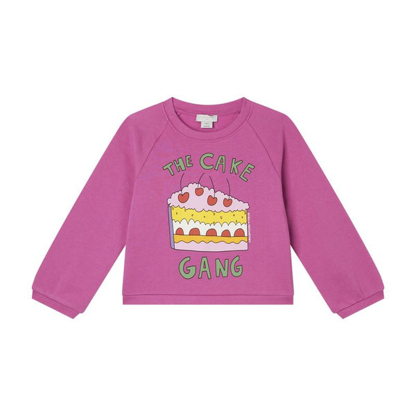 Pink The Cake Gang Print Crewneck