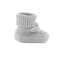 Grey Cableknit Booties