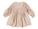 Rose Strawberry Yndia Long Length Pleated Dress