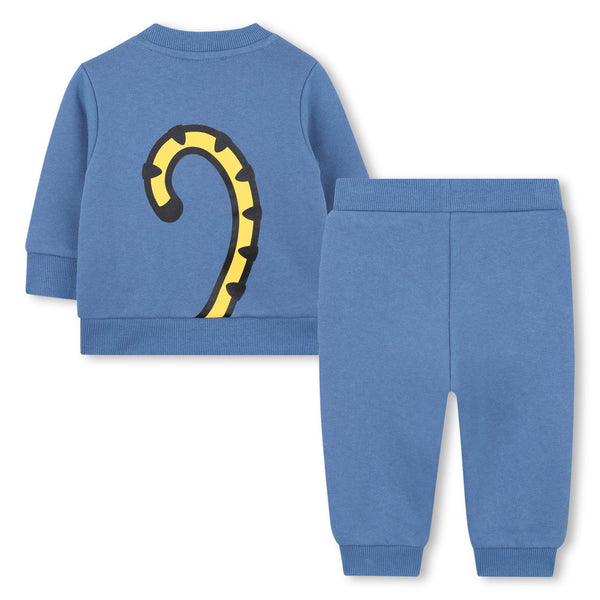 Blue Tiger Logo Sweatsuit