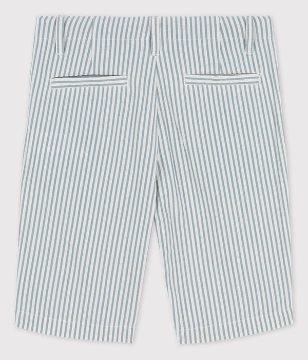 Marshmallow Mint Seersucker Shorts