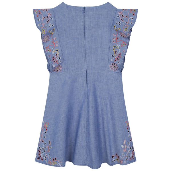 CL Chambray Floral Dress