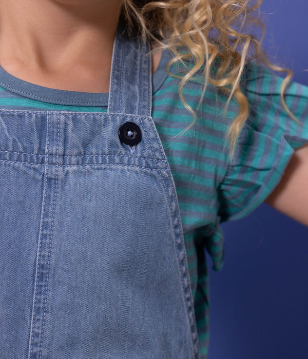 PB Blue Denim Overall Jumper