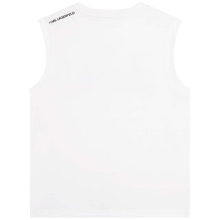 KL White Logo Tank Top