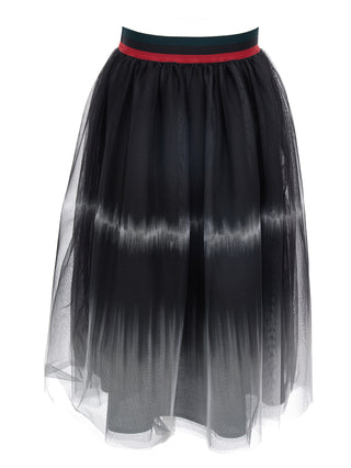 ML Black Tie Dye Tulle Skirt