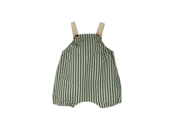 ZT Green Striped Overalls
