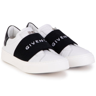 GV White Logo Sneakers