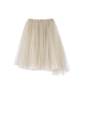 Off White Tulle Skirt